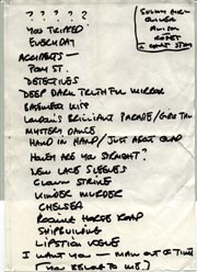 elvis costello setlists setlist