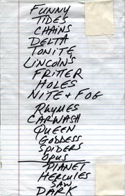 mercury rev setlists setlist