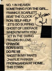 sparks setlists setlist