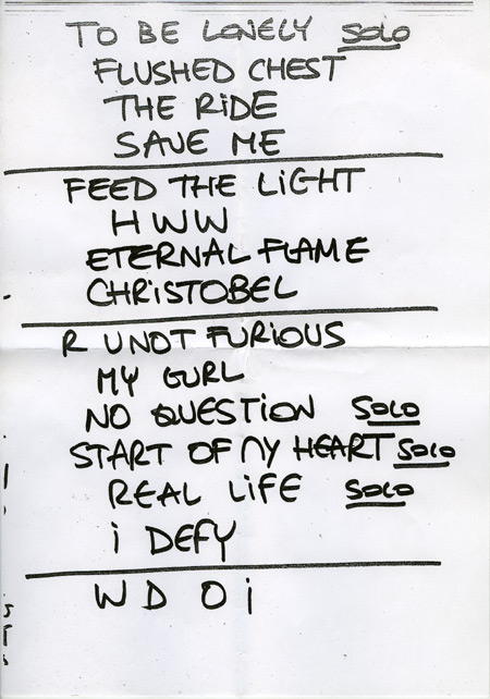 joan as police woman setlist set list