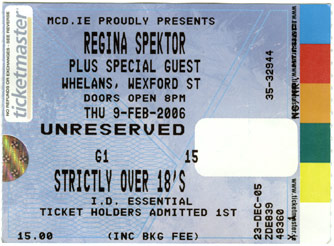 regina spektor dublin