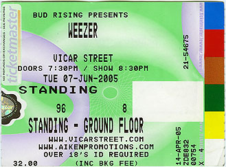 weezer dublin