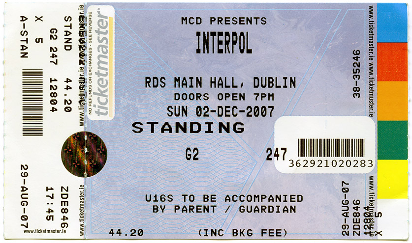 interpol tickets